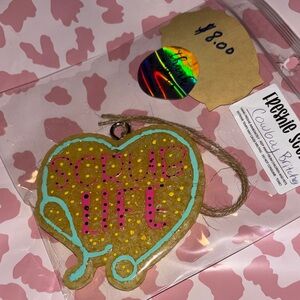 Scrub Life Heart freshie /cowboy britches scented